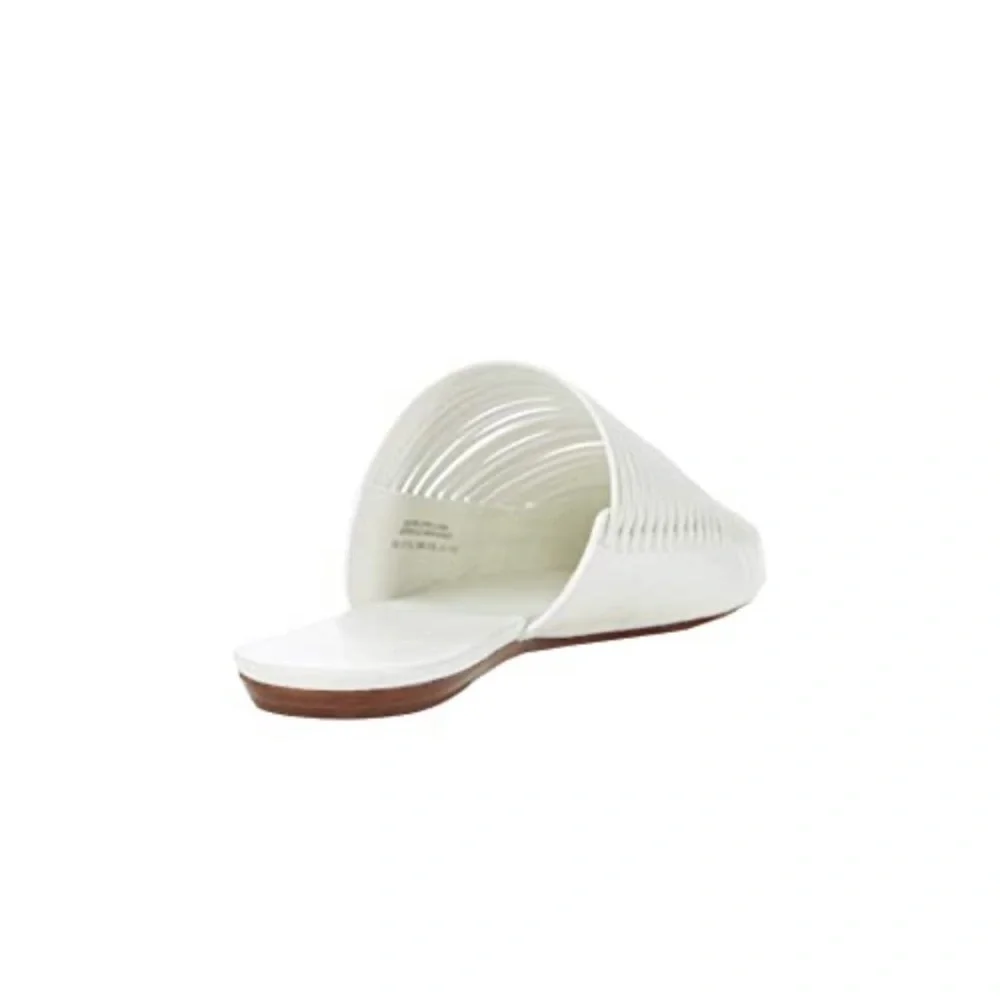 Tory Burch Sienna Woven Leather Pointy Toe Mules